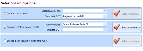 Gestione scarico magazzino preziosi