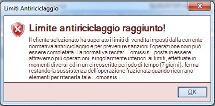 Limite Antiriciclaggio